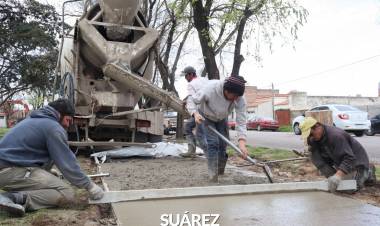 Seguimos recuperando espacios públicos: Obras en plaza Lainez y Mitre