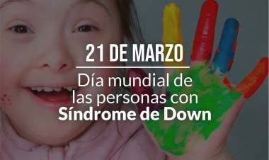 #DíaMundialDelSíndromeDeDown. RompamosEstereotipos. #21deMarzo 