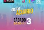Arte en el Patio: El grupo Acuario le pone ritmo al fin de semana⠀