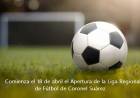 Equipos de la Liga Regional de Fútbol y un campeonato de tres zonas
