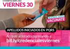 Continuamos con la entrega de las credenciales que registran dosis de vacunación Covid-19⠀