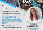 Segunda Charla Virtual: "Psicología y Educación en tiempos de Pandemia"