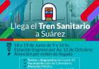 El Tren Sanitario llega a Coronel Suárez⠀