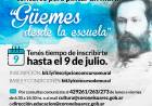 “Güemes desde la escuela”: últimos días para participar del concurso para pintar el mural