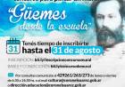 “Güemes desde la escuela”: últimos días para participar del concurso para pintar el mural