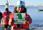 Llegó a Buenos Aires la caravana de kayaks que reclama la Ley de Humedales