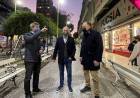 Se incorporó iluminación con tecnología Led en la Peatonal Drago