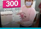 Llegaron 300 nuevas dosis⠀
