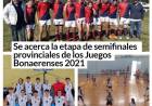 Se acerca la etapa de semifinales provinciales de los Juegos Bonaerenses 2021