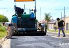 Continúa la obra de pavimento en barrio Brandenberg