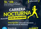 Se inauguran las nuevas luminarias con una gran “Carrera Nocturna”
