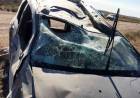 Impactante vuelco cerca de Bahía San Blas: dos bahienses heridos