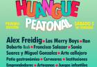 HuanguePeatonal: Alex Freidig se presenta en el escenario central de su querido pueblo