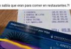 Gastaron $4.900 en restaurante y pagaron con la tarjeta de la AUH