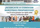 Primera Exposición de cursos del Centro de Formación Laboral