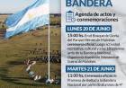Día de la Bandera: agenda de actos y conmemoraciones