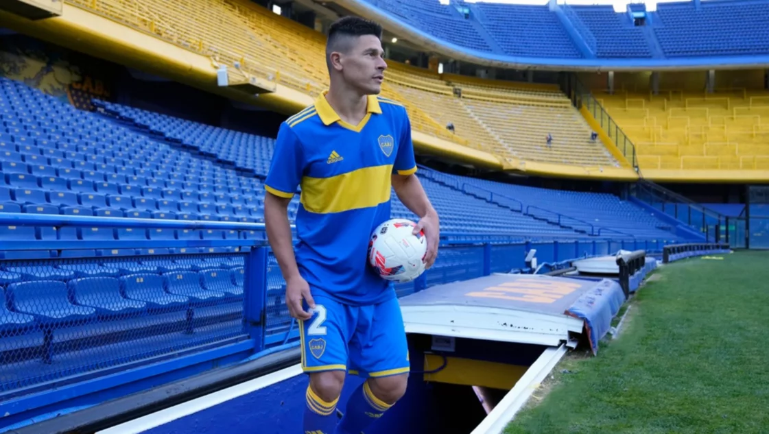 Roncaglia fue presentado en Boca