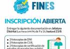 Se encuentra abierta la inscripción al Plan Fines