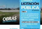 Obra SUM Barrio M.M.Guemes. LLAMADO A LICITACIÓN PÚBLICA Nº: 20/2022
