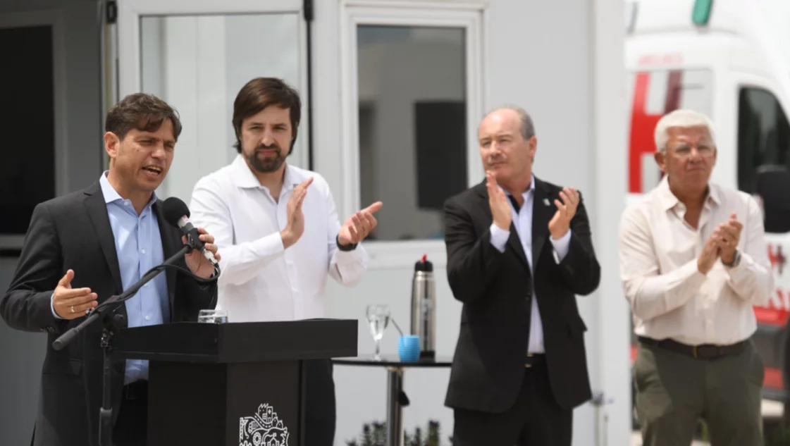 Kicillof inauguró el Hospital Modular de Monte Hermoso