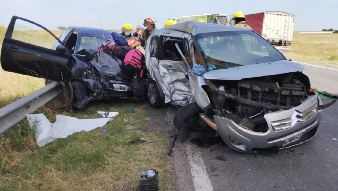 Una mujer fallecida en un accidente en la ruta 3