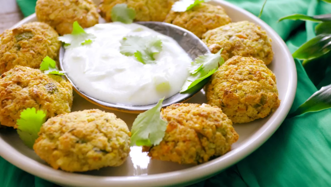 Receta de Falafel con salsa de yogurt