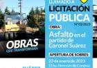 Licitación Pública Nº 02/2023: ASFALTO