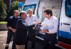 El Ministro de Salud bonaerense Nicolás Kreplak entregó una ambulancia al Municipio
