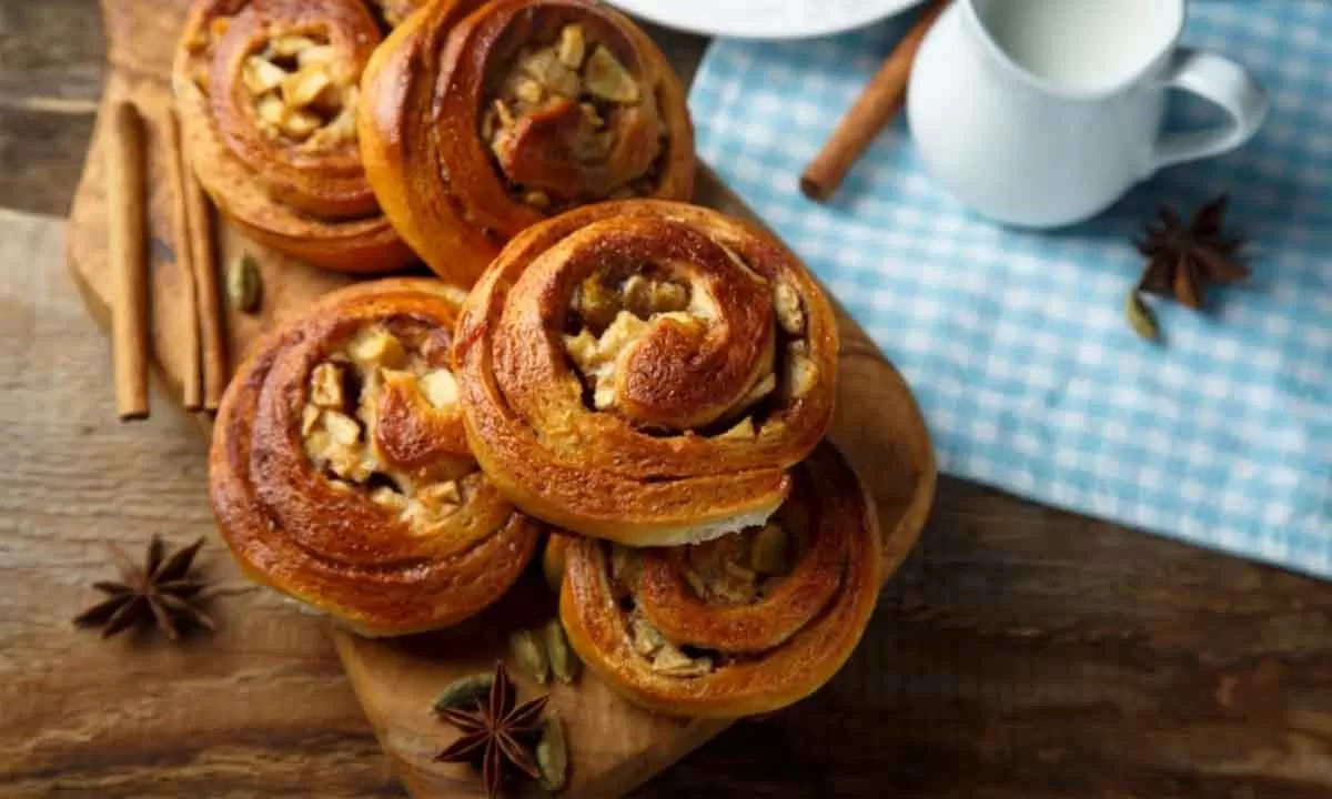 Rollos de manzana y canela: deliciosos y listos en pocos minutos