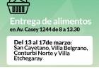 ENTREGA DE ALIMENTOS DEL MES DE MARZO