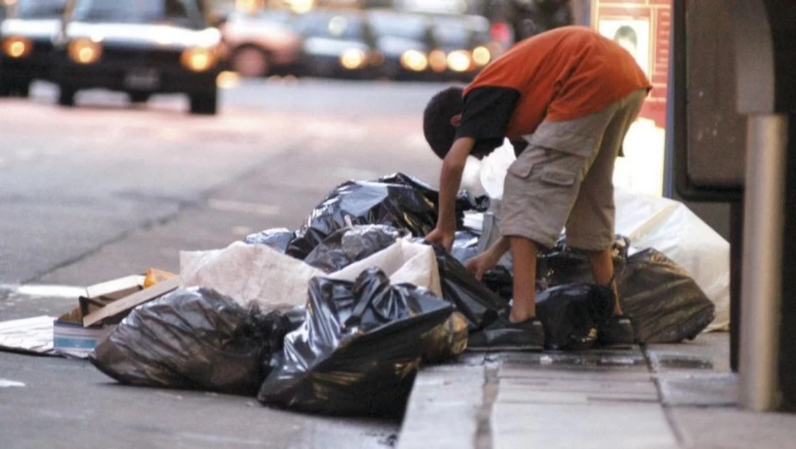 El 54? los menores de 15 años en Argentina son pobres