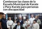 Comienzan las clases de la Escuela Municipal de Karate y Para-Karate para personas con discapacidad