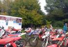 Gran participacion de pilotos en el Enduro Jardines de Pillahuinco, en Sierra de la Ventana
