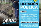 Licitacion Publica: "Cordón Cuneta en Barrio Mar del Plata"