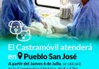El Castramóvil atenderá en Pueblo San José
