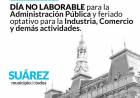 ATENCIÓN DÍA NO LABORABLE EL 6 DE AGOSTO 