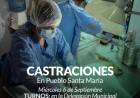 El Castramóvil atenderá en Pueblo Santa María