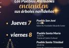 Los Pueblos Alemanes encienden sus árboles navideños