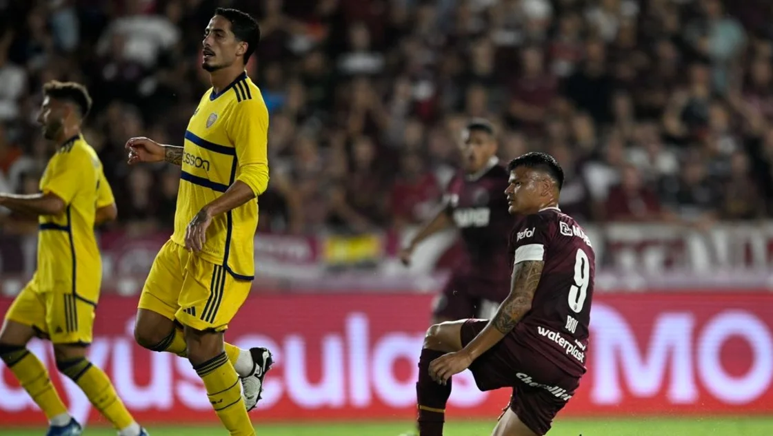 Boca cayó ante Lanús y perdió el invicto antes del Superclásico