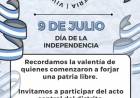 9 DE JULIO: DÍA DE LA INDEPENDENCIA 