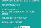 Charla sobre "Derechos Intelectuales en la música"