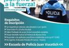 Sumate a la Fuerza Policial 2025: inscripciones abiertas todo el año