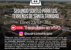 DerechoALaVivienda: sorteo de 136 terrenos en Pueblo Santa Trinidad