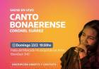 El Programa Canto Bonaerense llega a Coronel Suárez