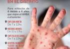 Campaña de Vacunación contra el Sarampión en el distrito