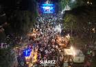 Suárez vibró al ritmo de la música en una nueva edición de "Suarez Peatonal"