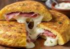 Tortilla de papas rellena versión cremosa: receta rápida y fácil