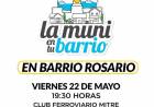 ¡"La Muni en tu Barrio" llega a Barrio Rosario!