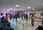 El quincho del Hogar de Ancianos a pleno con la peña y baile