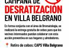 Campaña de Desratización en Villa Belgrano